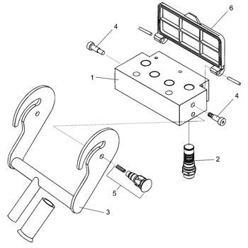 620TL) - FRONT END LOADER (1/06-12/06) (005) - JOYSTICK CONTROL New Holland  Agriculture