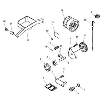 716498006) - GT20 20HP GARDEN TRACTOR (WATER COOLED) - (10/97-10/98) (034)  - CRANKCASE - GT20 New Holland Agriculture