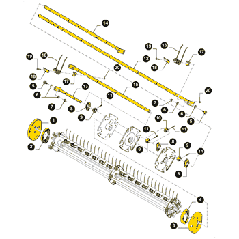 TINE BAR 87732738 - New.Holland | AVSpare.com