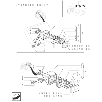 Boîte à fusibles 110-90 12 voies - Quality Tractor Parts - 7291