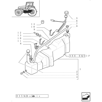 LEVEL GAUGE CONTROL 82003505 - New.Holland | AVSpare.com