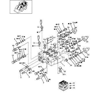 LS180) - SKID STEER LOADER (9/99-) (07.05) - HYDRAULIC RESERVOIR