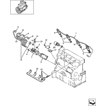 FUEL INJECTION PUMP SBA131017800 - New.Holland | AVSpare.com