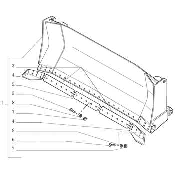 CUTTING EDGE 76074841 - New.Holland | AVSpare.com CUTTING EDGE 76074841 - New.Holland | AVSpare.com