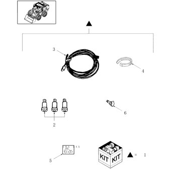 LS150) - SKID STEER LOADER (9/99-) (06.02.01) - CAB ELECTRIC