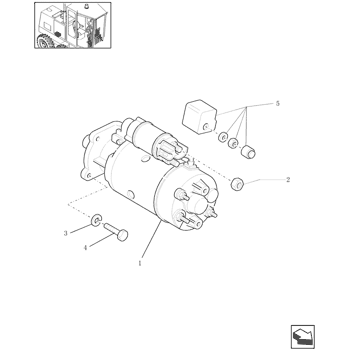 STARTER MOTOR 82007917 - New.Holland | AVSpare.com