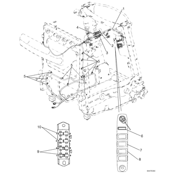 LS150) - SKID STEER LOADER (9/99-) (06.02.01) - CAB ELECTRIC