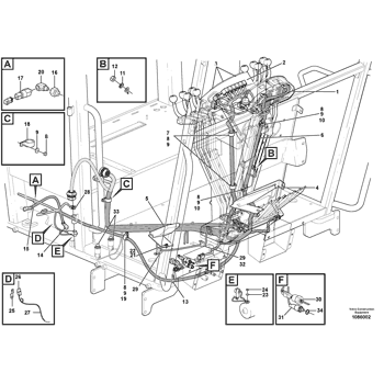 Wiring harness VOE15434074 - Volvo.Heavy | AVSpare.com