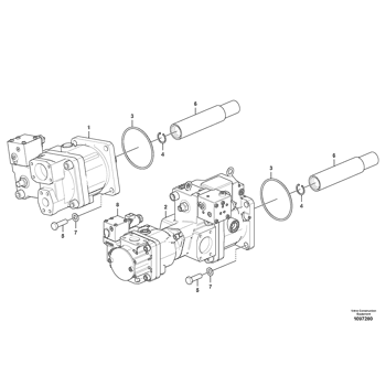 Hydraulic pump VOE17427763 - Volvo.Heavy | AVSpare.com