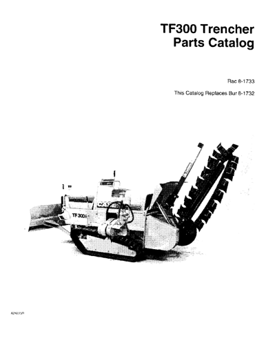 case tl100 trencher parts