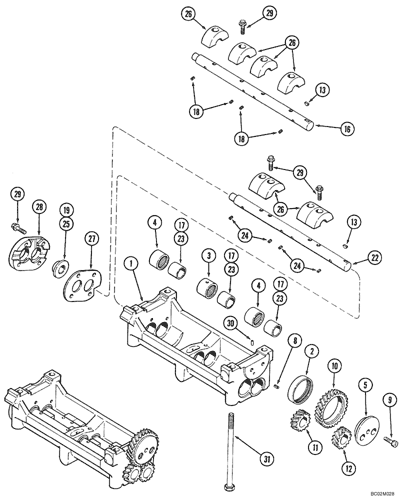 650K) - CRAWLER (11/02-1/05) (02-13A) - BALANCER, ENGINE 650K) - CRAWLER (11/02-1/05) (02-13A) - BALANCER, ENGINE