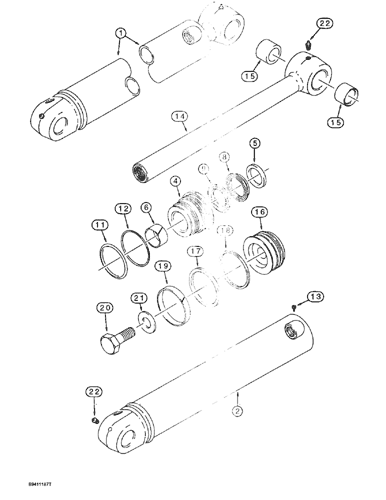 580L) - LOADER BACKHOE (NORTH AMERICA) (2/97-12/97) (8-134 