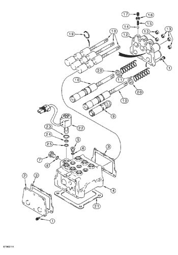 650G) - CASE CRAWLER TRACTOR (4/94-12/99) (6-20) - TRANSMISSION