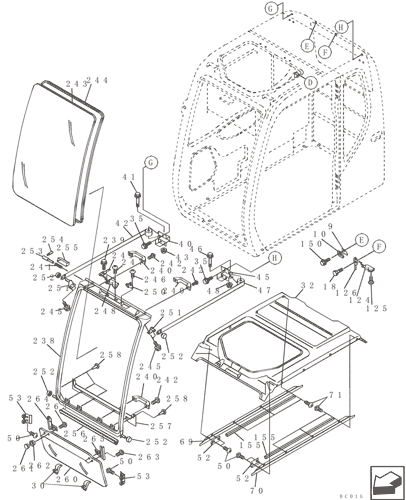 CX240) - CASE STANDARD CRAWLER EXCAVATOR (NORTH AMERICA) (4/00-12