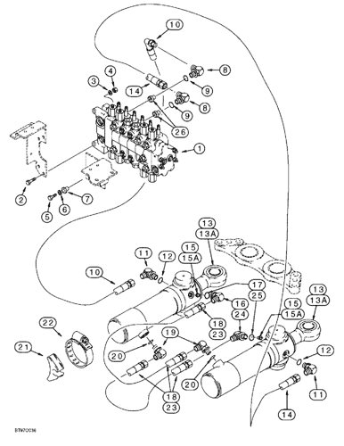 Backhoe Engine Design Backhoe Hydraulic Cylinder Diagram Hydraulic Cylinder Hydraulic