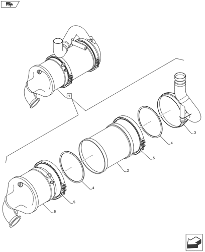 muffler components