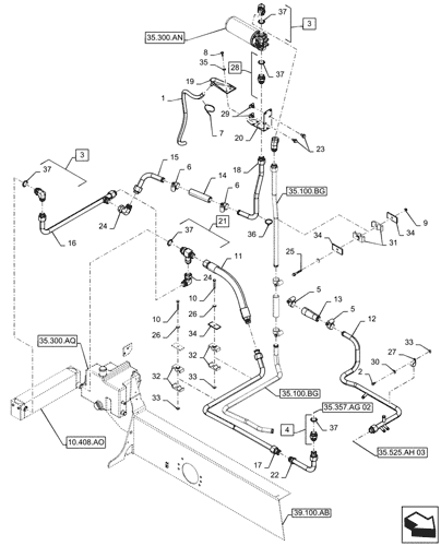 TR340) - COMPACT TRACK LOADER - TIER 4B (4/15-) (35.100.AB 