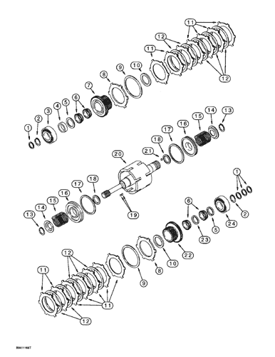 580SL) - LOADER BACKHOE (5/98-12/00) (6-36) - TRANSMISSION 580SL) - LOADER BACKHOE (5/98-12/00) (6-36) - TRANSMISSION