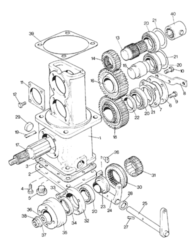 Courroie Moteur 1 040 mm - Slycma