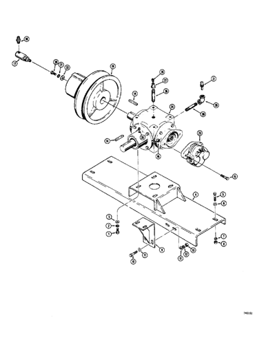 1700-SERIES) - CASE UNI-LOADER SKID STEER LOADER (1/71-12/88) (106