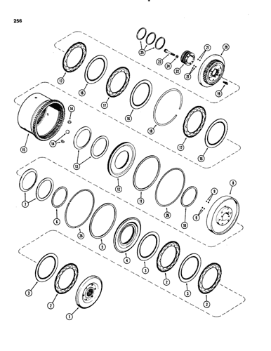 John Deere 1070 Parts - Clutch Parts