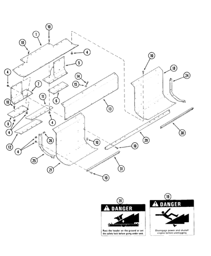 1063) - CORN HEAD (1/96-12/01) (09-22) - AUGER - TROUGHS AND 1063) - CORN HEAD (1/96-12/01) (09-22) - AUGER - TROUGHS AND