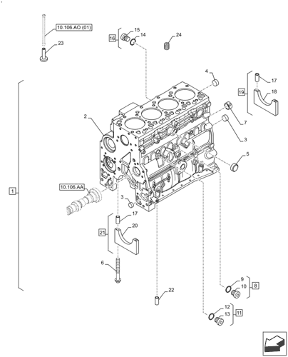 F4HFE413C A002) - ENGINE 5801688472 - 47397958 - TIER 4A (4 F4HFE413C A002) - ENGINE 5801688472 - 47397958 - TIER 4A (4