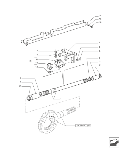 Puma 165 Cvt Tractor Tier 4b 4 14 12 15 23 314 Ab 08 Var 4wd Engagement Clutch Control Splined Hub Cvt Case Agriculture