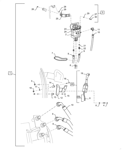 Hydraulic joystick control handle valve tractor joystick front loader  hydraulic control valve joystick