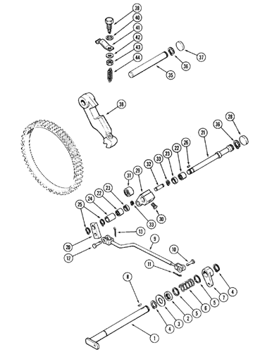 2394) - CASE DIESEL TRACTOR (1/85-12/87) (6-060 2394) - CASE DIESEL TRACTOR (1/85-12/87) (6-060