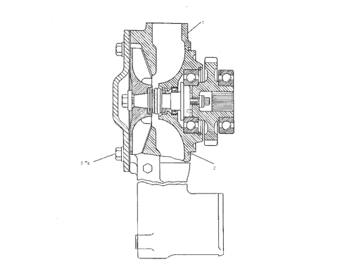 7N6206 PUMP GP-WATER 2W8003-PAGE 40 160G MOTOR GRADER | AVSpare.com