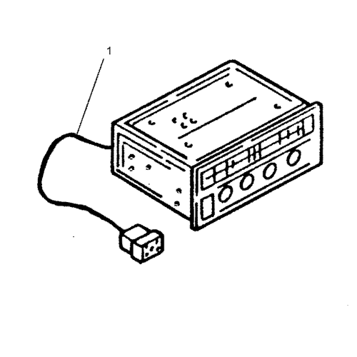 116-5667 RADIO GP S/N 7DM1-849 55 CHALLENGER 