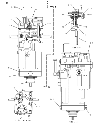 7E-1232 GOVERNOR AS-ELECTRONIC PART OF 103-4773