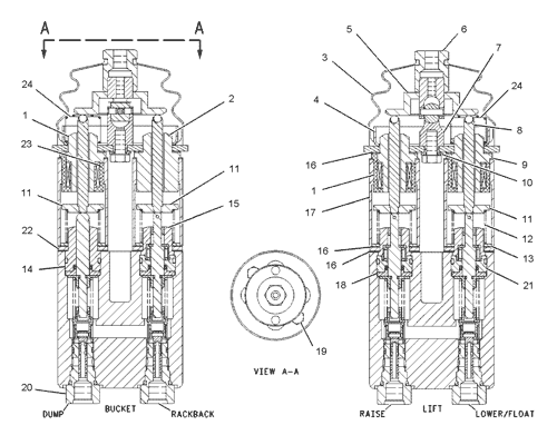 122-6239, 122-6344 VALVE GP-PILOT 