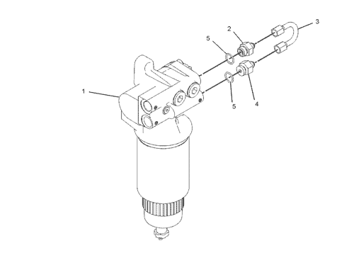 205-0108 PUMP GP-FUEL PRM & PRIM FILTER S/N DKY1-UP PART OF 190