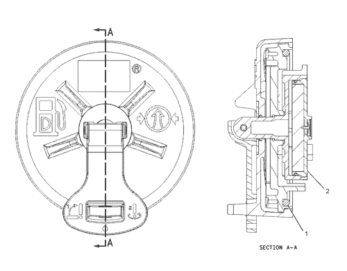 SKANDIX Shop Saab Ersatzteile: Ladeluftschlauch Druckrohr Turbolader -  Bypassventil, Turbolader 4444261 (1043977)