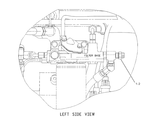 112 5447 Fitting Gp Fuel Lines S N Mbn1 454 Provides Adapter To Extend Fuel Inlet Elbow Away From Engine C 15 Avspare Com