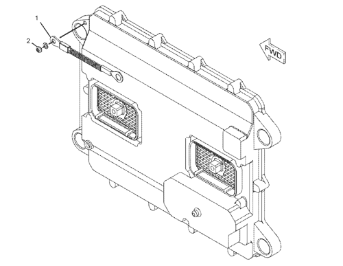 172 93 Control Gp Unprogrammed S N Jan1 Up 12 Volt Part Of 234 6923 253 2508 Wiring Gp Cab Also An Attachment It38g Ii Avspare Com