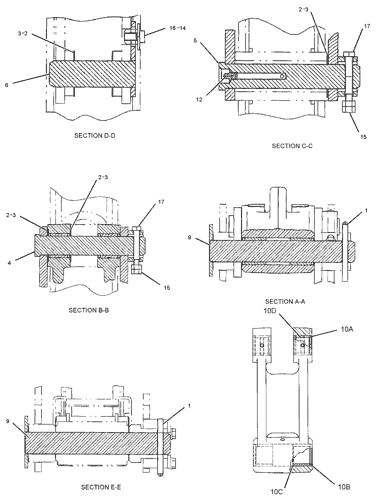 220-0841 LINKAGE GP-BUCKET S/N DMA170-496 PART OF 212-8995 LINKAGE