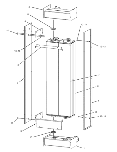 260-4784 RADIATOR GP S/N C5H1-125 AN ATTACHMENT C15 260-4784 RADIATOR GP S/N C5H1-125 AN ATTACHMENT C15