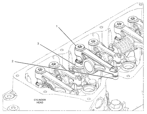 336-5447: Engine Head Exhaust Valve