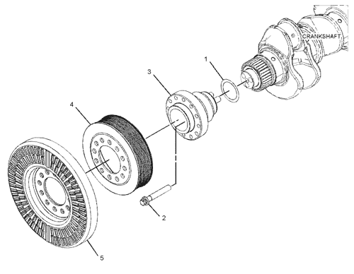 336-5447: Engine Head Exhaust Valve