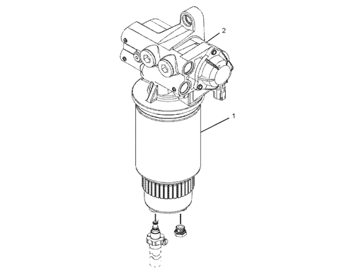 467-2847 PUMP GP-FUEL PRIMING S/N E9Y299-UP PART OF 514-3920