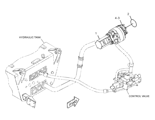 378-8298 PUMP & MTG GP-HYDRAULIC -BRAKE, BRAKE COOLING, HOIST S/N