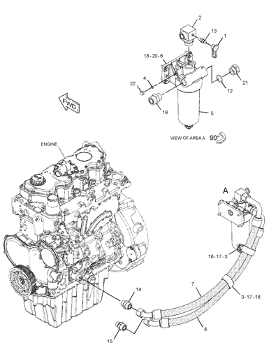 336-5447: Engine Head Exhaust Valve