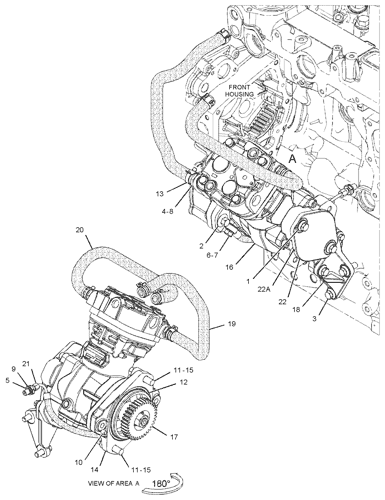 336-5447: Engine Head Exhaust Valve