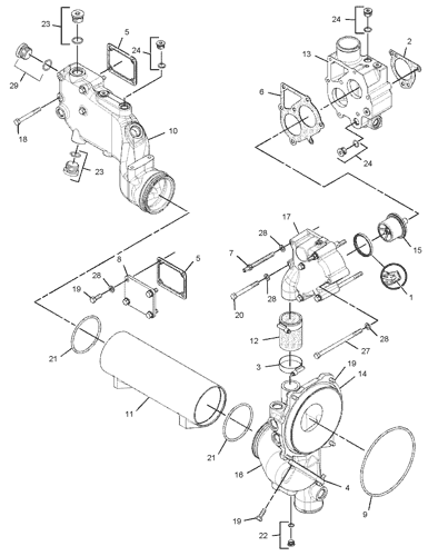 Filtre d'aération - SAO 16751 - BOBARD - CATERPILLAR - CATERPILLAR