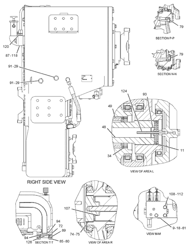 243-4030: Gear Group-Transfer Case (With Differential)