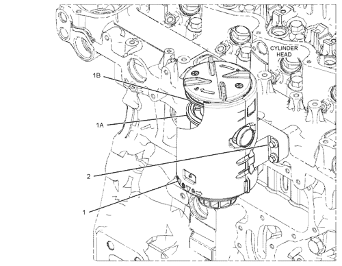 336-5447: Engine Head Exhaust Valve