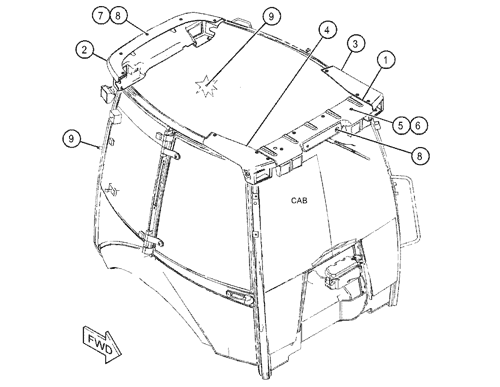 180-5796: Cushion Assembly-Seat